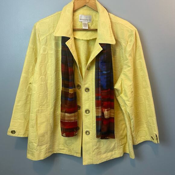 Elaine Gold Beautiful Patterned Scarf Neck Scarf Purse Scarf - Picture 4 of 4